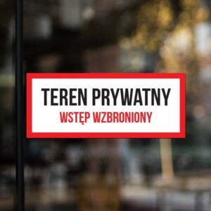 001-TN-Teren_Prywatny_wstep_wzbroniony
