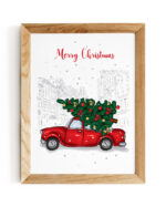 PBN-006-plakat-boze-narodzenie-choinka-auto-a3-a4