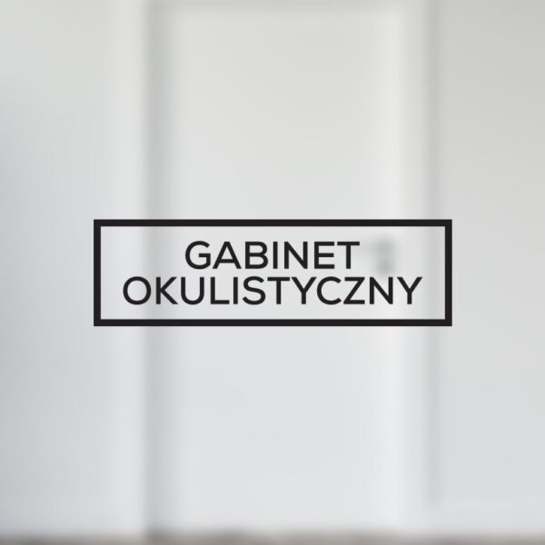 naklejka-gabinet-okulistyczny-35x10cm-w01-min