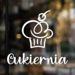 Naklejka Cukiernia WZL19 45x40cm