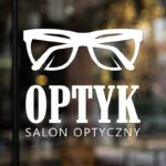 Naklejka Salon optyczny WZL12 35x32cm
