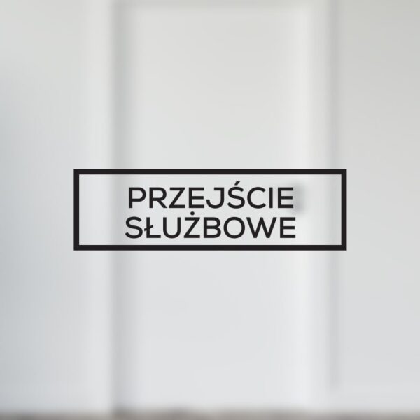 naklejka-przejście-służbowe-35x10cm-w01-min
