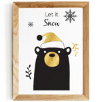 plakat-swiateczny-let-it-snow