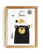 plakat-swiateczny-let-it-snow