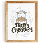 plakat-swiateczny-sowa