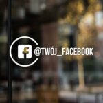 Naklejka bez tła z Twoim Facebookiem W02