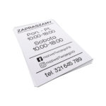 Godziny otwarcia 30x45cm / W07