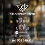 naklejka-z-godzinami-30x45-W19-salon-fryzjerski