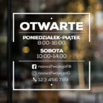 naklejka-z-godzinami-otwarcia-40x40-W01