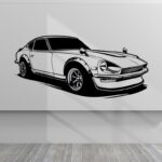 naklejka-na-sciane-datsun-280z-150x50