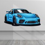 naklejka-na-sciane-porshe-911-gt3-fc-120x60