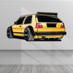 naklejka-na-scviane-vw-golf-mk2-fc-120x60