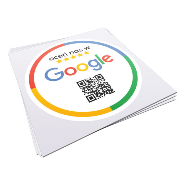 Naklejka-ocen-nas-w-google-kod-qr-okragla